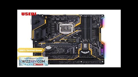 Used ASUS TUF Z370-PLUS GAMING Z370 Motherboard Socket LGA 1151 i7 i5 Review