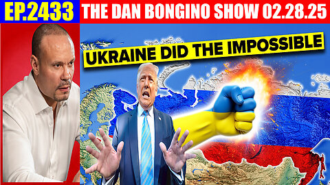 The Dan Bongino Show 02/28/2025 🔥 America Is Back In The World Stage, And We Love To See It 🔥 Derek Johnson, PHIL GODLEWSKI