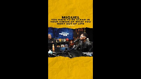 @miguel You have to be clear in your vision of what you want out of life