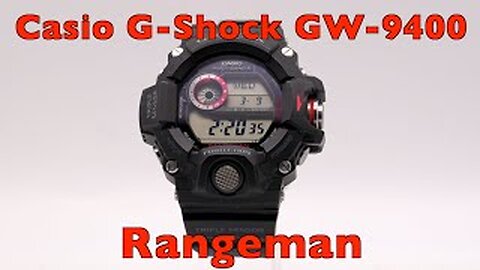 Casio GW-9400 Rangeman review and walkthrough