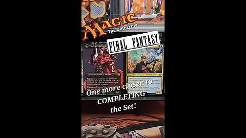 One card closer to completing the set of MtG Final Fantasy
