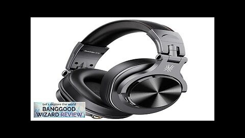 OneOdio A70 Headset bluetooth Headphone Hi-Res Audio Professional Studio Monitor DJ Review