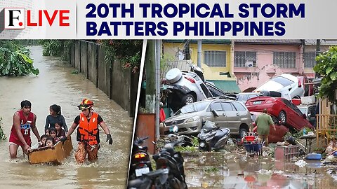 Typhoon Kalmaegi Hits Philippines, Severe Flooding in Cebu; Over 300,000 Evacuate | Firstpost Live