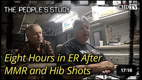 Eight hours in ER After MMR and Hib Shots