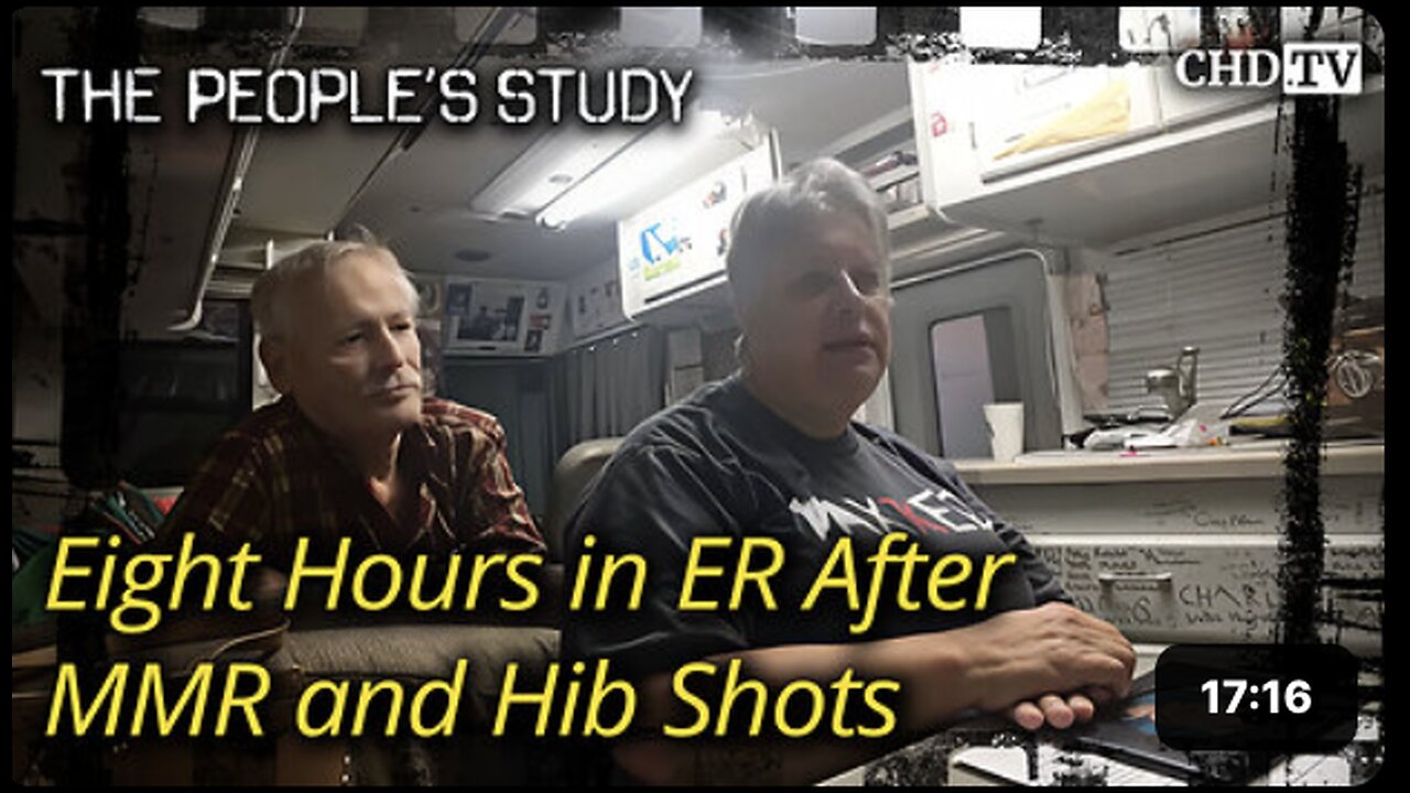 Eight hours in ER After MMR and Hib Shots