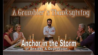 A Grumbler's Thanksgiving: Anchor in the Storm - #jesus #motivation #biblestudy