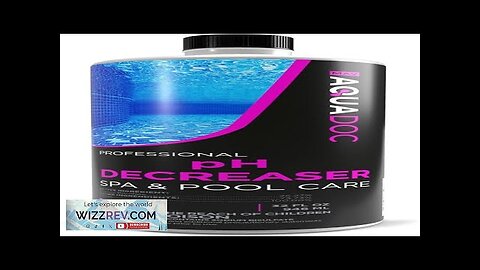 AquaDoc pH Decreaser pH Down for Hot Tub Spa Hot Review