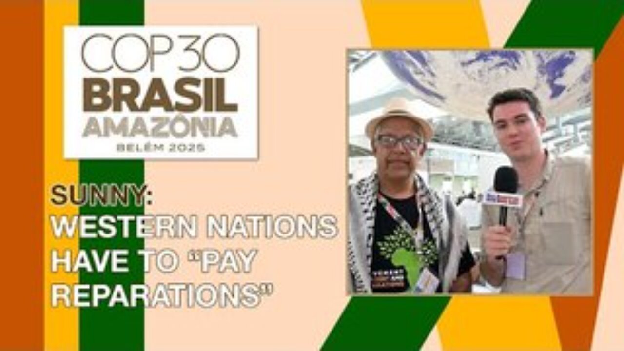 Western Nations Have to Pay Reparations, Says Anti-Trump Activist