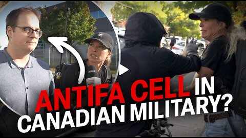 Montreal Smoke bomb antagonizer works for the federal government in national defense ANTIFA!