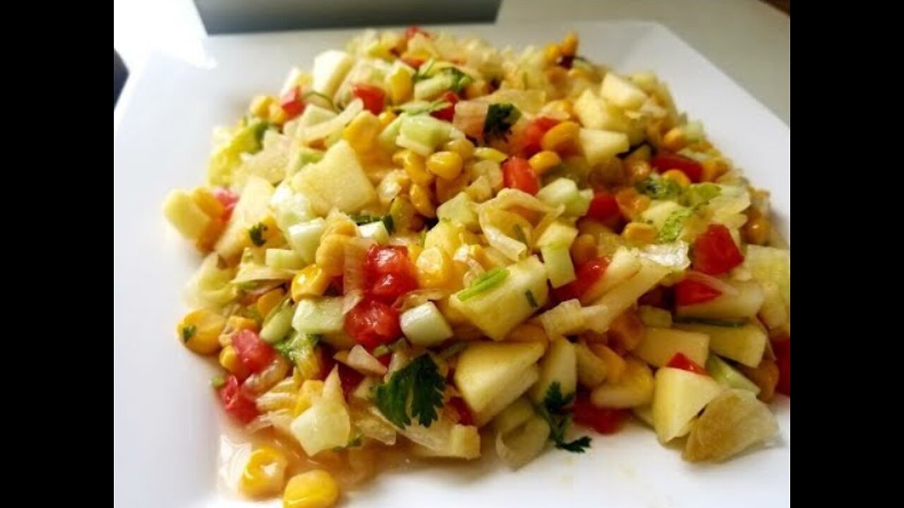 AMERICAN CORN SALAD/HEALTHY CORN SALAD/ WEIGHT LOSS SALAD