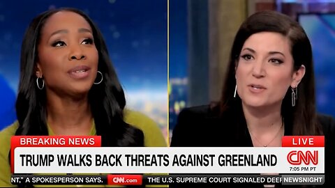 CNN Downplays Greenland Deal — Batya Ungar-Sargon Pushes Back