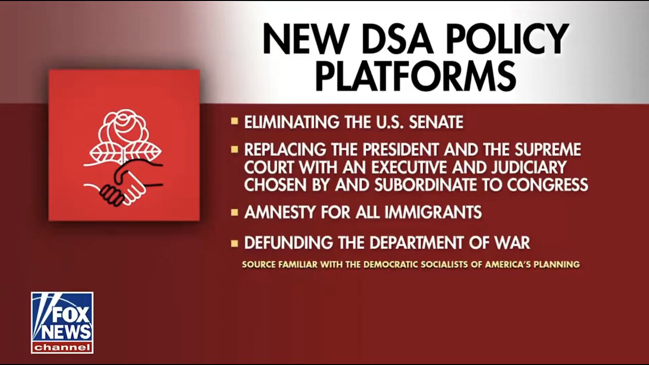"Democratic Socialists" just released a policy platform... this should TERRIFY every America thumbnail