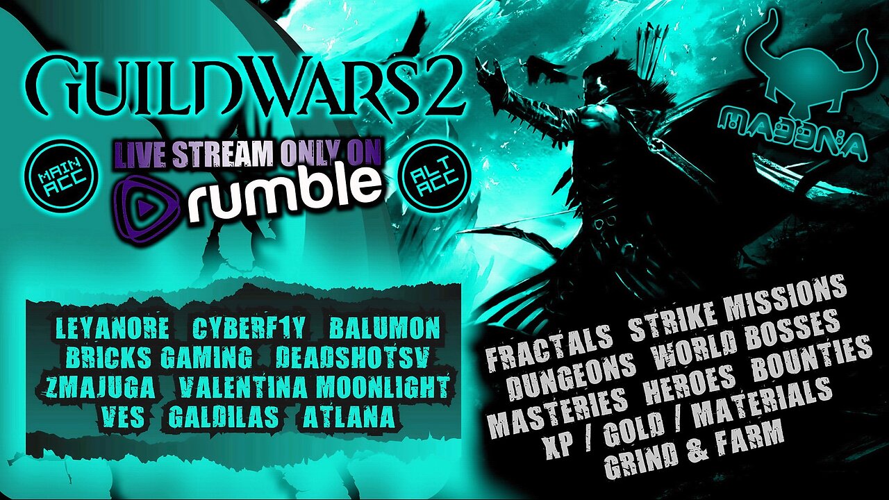 GUILD WARS 2 ''I'M FROZEN'' MASH UP with @Heavy_x @DeadShotSV and @Simo on discord