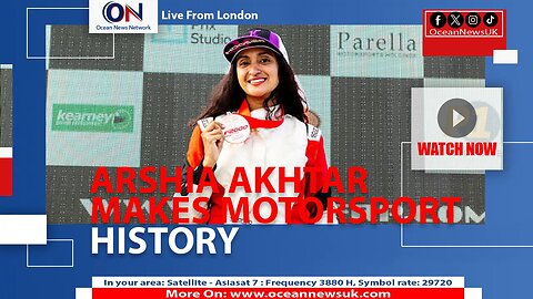 Arshia Akhtar Makes Motorsports History