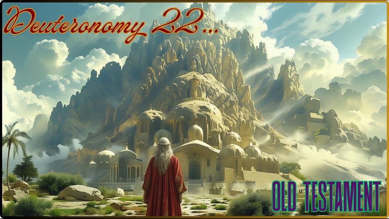 Audio Bible, Alexander Scourby Narrates! Deuteronomy 22... Onwards. KJV. Mandela Effect Convo Also.