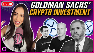 AMAZING Goldman Sachs REVEALS $143M Crypto Investment White House Crypto Compromise Gains MOMENTUM