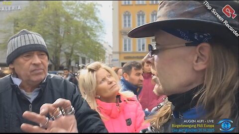 CRZisraEL & Fan-Diskussionen = Auszug aus BPE Kundgebung Live aus München am 26.04.2025 -