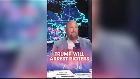 Alex Jones: Trump is Going To Arrest The Deep State Riot Funders - 10/24/25