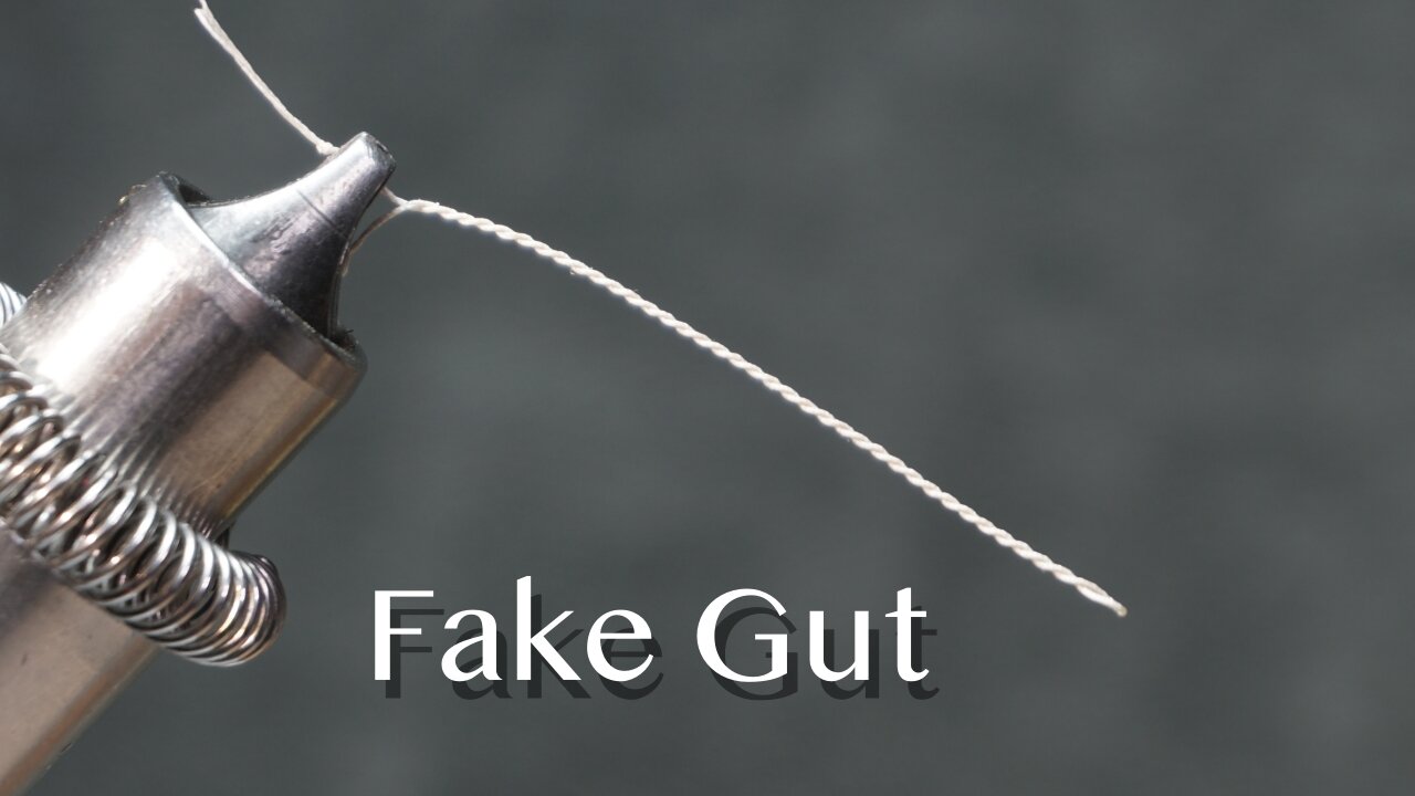 Making a fake gut leader