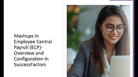 Mashups in Employee Central Payroll (ECP)-Overview and Configuration in SuccessFactors