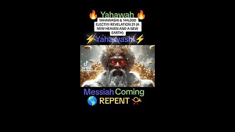 GIVE PRAISES TO THE MOST HIGH GOD YAHAWAH AND HIS SON YAHAWASHI AND RESPECT THE HOLY SPIRIT FOREVER!