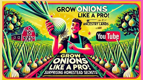 Grow Onions Like a Pro | Easy Steps for Homesteaders and Gardeners 🌱🧅