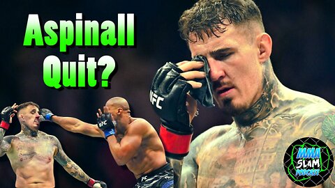 Did Tom Aspinall QUIT against Cyril Gane? We wanted to see him FIGHT ON.