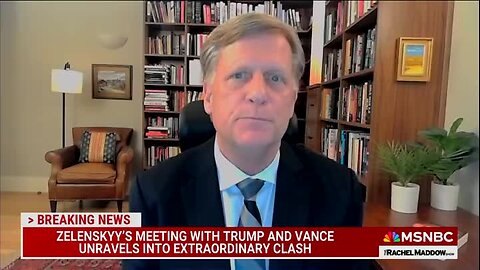 Michael McFaul: I’m Not Sure Trump Wants To Do a Deal To End the War