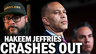 Hakeem Jeffries Can't Stop CRYING After Democrats Reopen Government