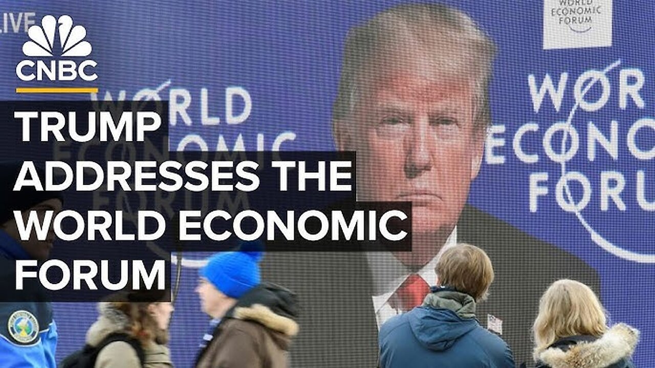 🔴LIVE: President Donald Trump at the World Economic Forum in Davos — WEF 1/23/2025🔴