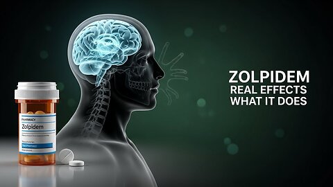 Before You Take Zolpidem… Watch This Medical Guide