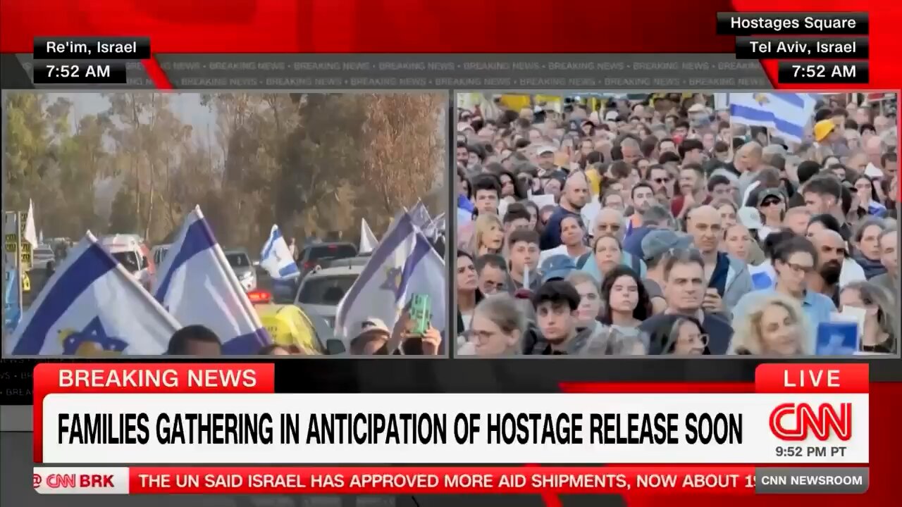 The people put a banner on the beach