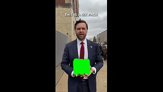 Six Pack JD Vance | Green Screen