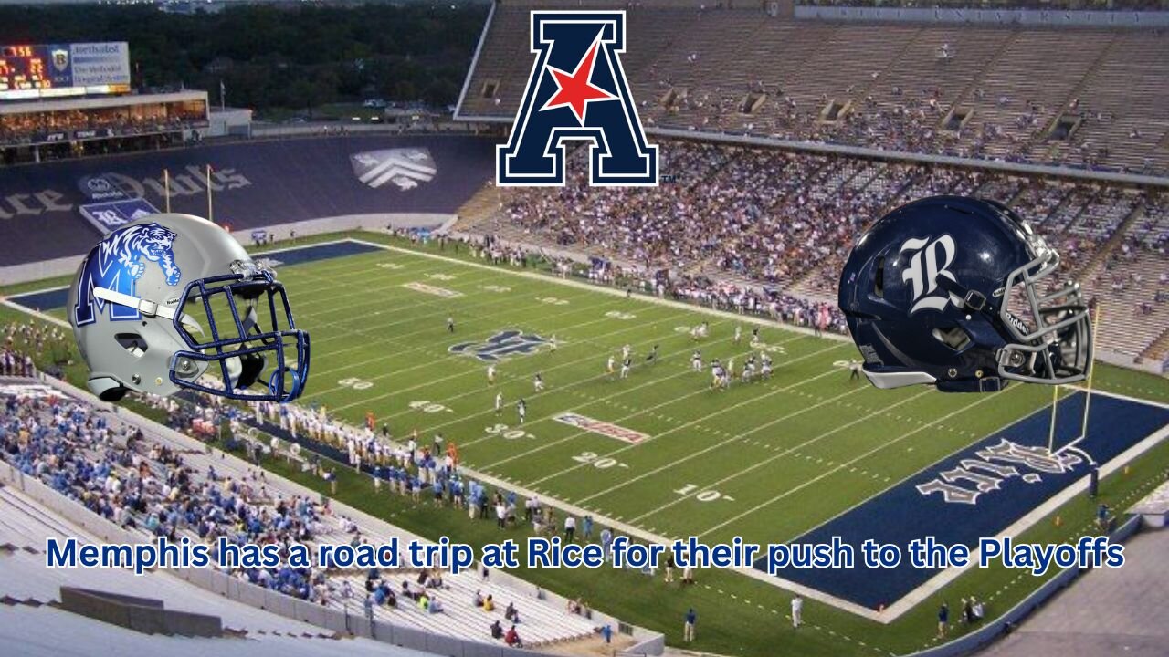 Memphis is heading to Rice for an AAC clash