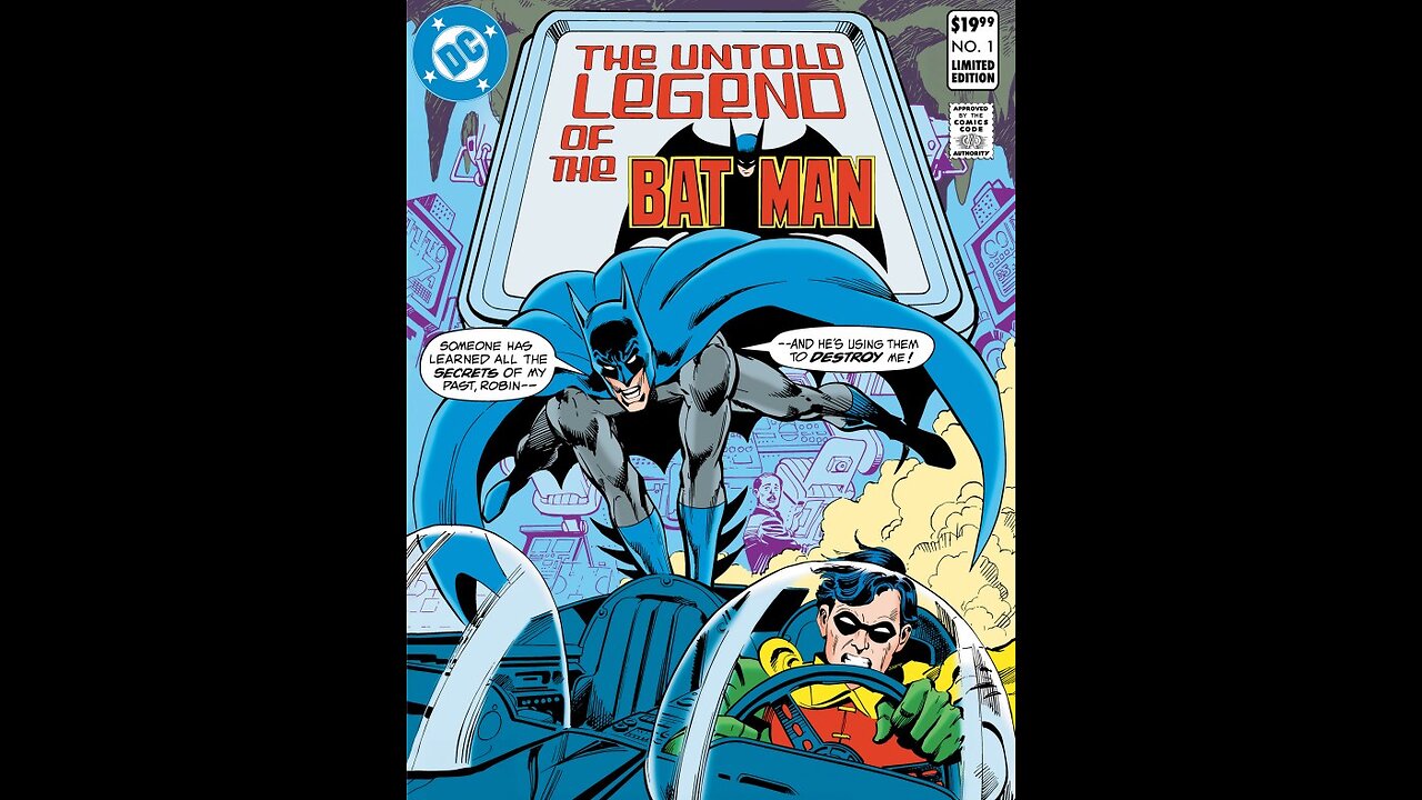 The Untold Legend of the Batman: Limited Edition #1 All-New Collectors' Edition Foil Facsimile DC Comics
