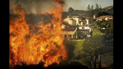 Many structures already destroyed in Pacific Palisades wildfire, California governor says