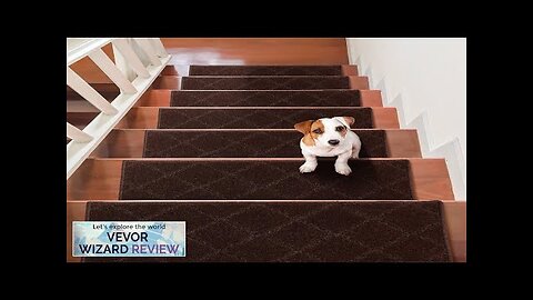 VEVOR Stair Treads Stairs Carpet Non Slip 9" x 28" Indoor Stair Review