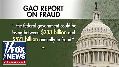 Democrats acknowledge this stunning amount of government fraud per year