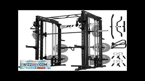 RitFit M1 & M1 Pro Smith Machine with Cable Crossover System Multi-Function Review