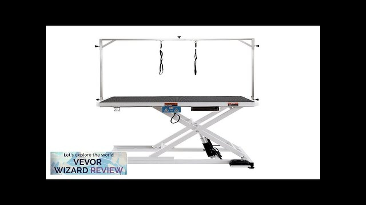 VEVOR 50" Electric Pet Grooming Table Heavy Duty Dog Grooming Arm Review