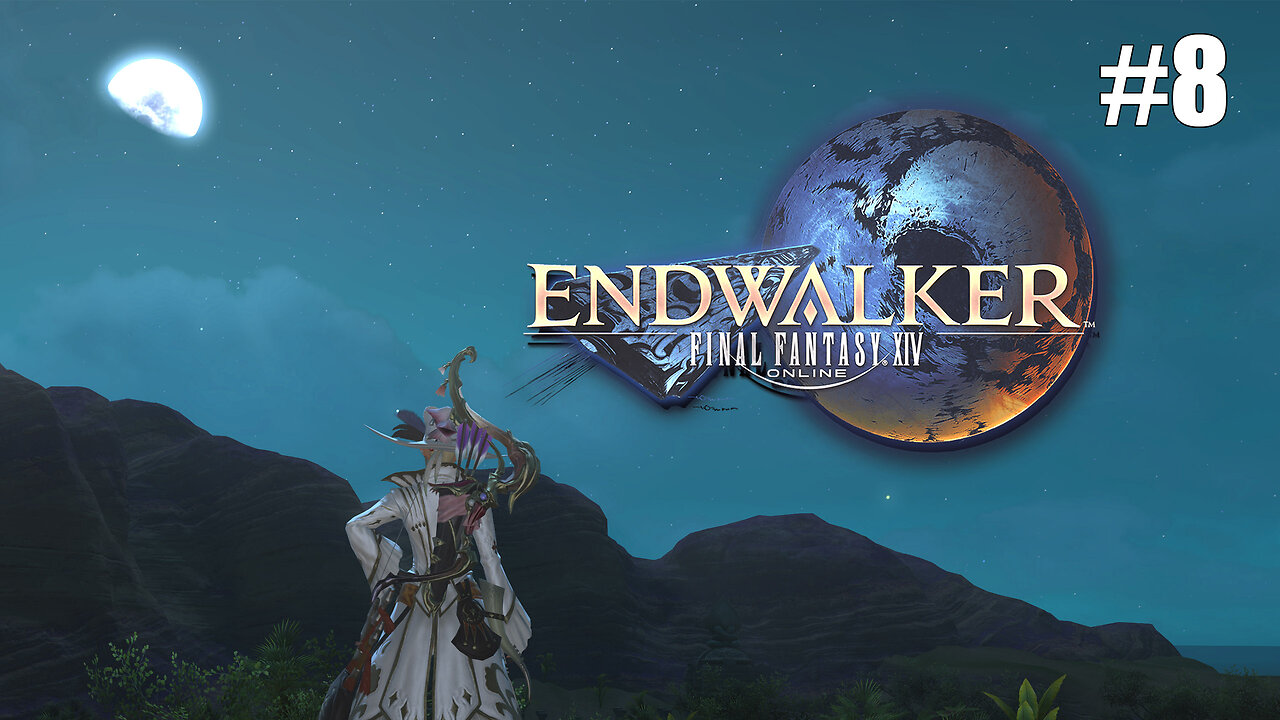 [Final Fantasy 14-Endwalker][#8]-To the moon! [VTuber]