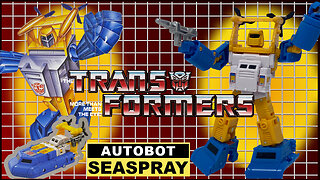 Seaspray - Transformers Retro Card - Unboxing & Review