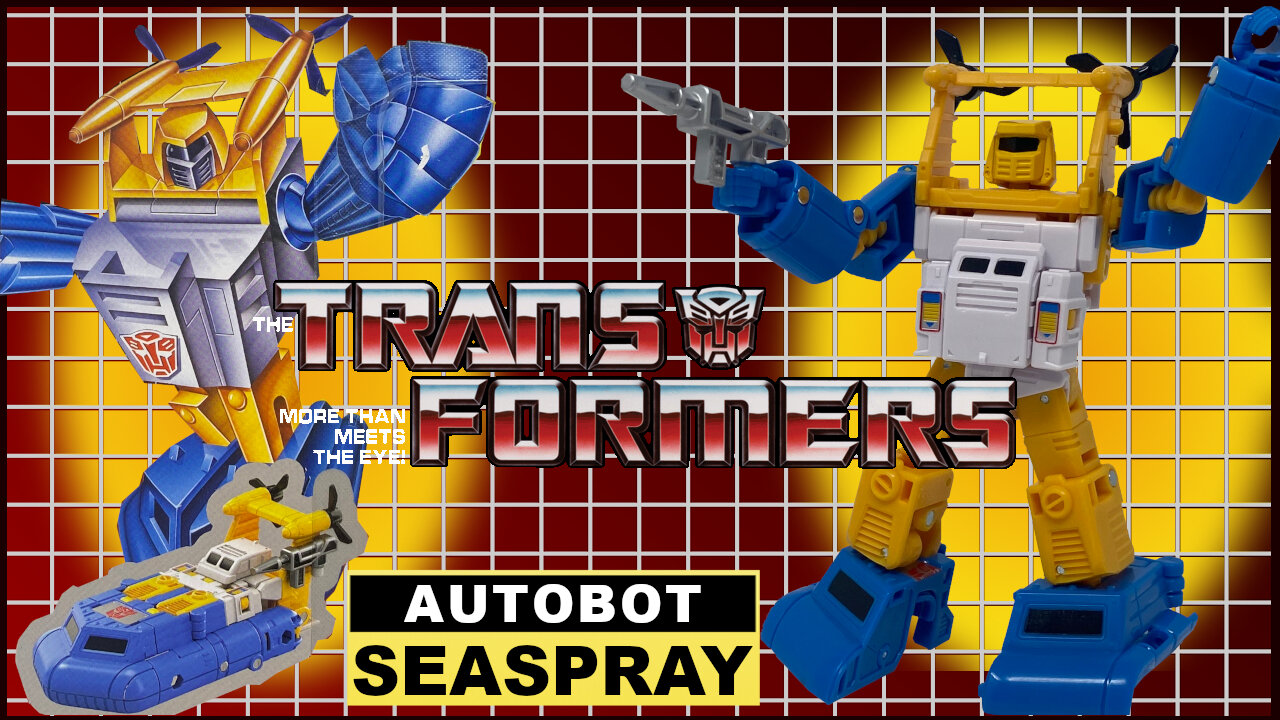 Seaspray - Transformers Retro Card - Unboxing & Review