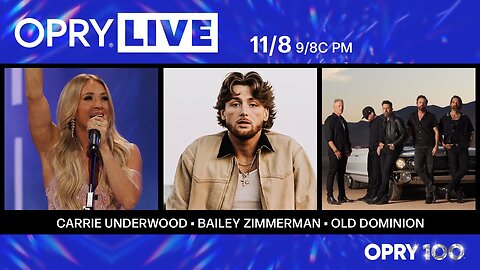 Opry Live - Carrie Underwood, Bailey Zimmerman, and Old Dominion