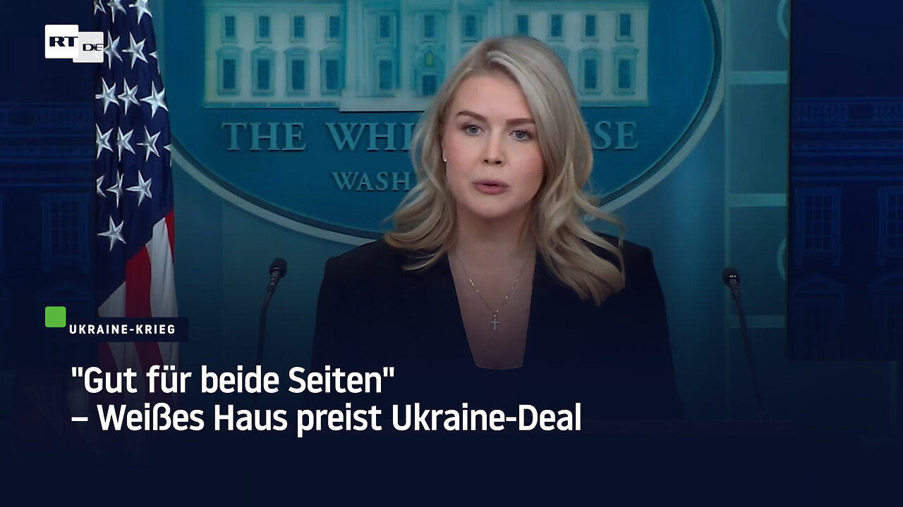 Gut für beide Seiten – Weißes Haus preist Ukraine-Deal