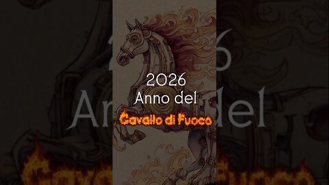 2026-Anno del Cavallo di Fuoco nell'oroscopo cinese DOCUMENTARIO IL 17 FEBBRAIO 2026 DÀ INIZIO ALL'ANNO DEL CAVALLO DI FUOCO DEL CALENDARIO CINESE che durerà fino al 5 febbraio 2027