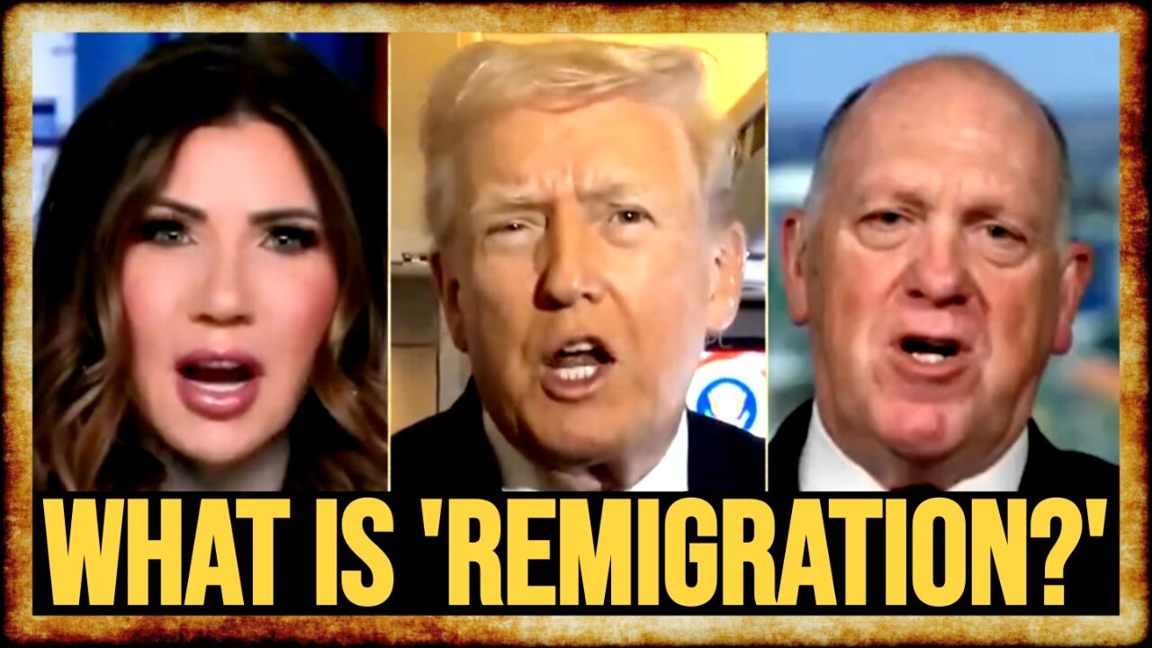 Trump Team Goes ALL IN on REMIGRATION