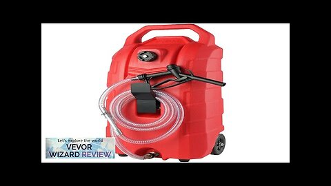 VEVOR 16 Gallon Fuel Caddy 7.8 L/min Portable Gas Storage Tank Container Review