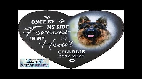 ODB Dog Memorial Gifts for Loss of Dog Dog Memorial Stone Pet Review