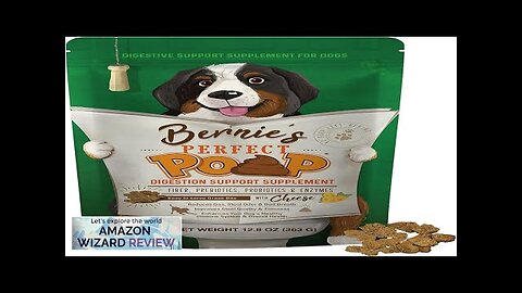 Perfect Poop Digestion & General Health Supplement for Dogs: Fiber Prebiotics Probiotics Review